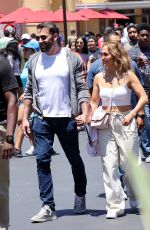 JENNIFER LOPEZ and Ben Affleck Out at Universal Studios in Los Angeles 07/02/2021