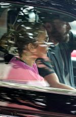 JENNIFER LOPEZ and Ben Affleck Out Driving in New York 07/06/2021