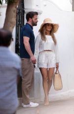 JENNIFER LOPEZ and Ben Affleck Out on Vacation in Capri 07/27/2021