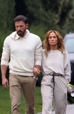 JENNIFER LOPEZ and Ben Affleck Out Shopping in New York 07/03/2021