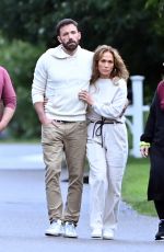JENNIFER LOPEZ and Ben Affleck Out Shopping in New York 07/03/2021