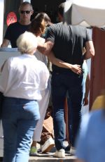 JENNIFER LOPEZ and Ben Affleck Out to Lunch with Their Kids in Brentwood 07/09/2021