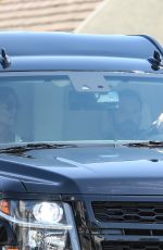 JENNIFER LOPEZ and Ben Affleck Out to Lunch with Their Kids in Brentwood 07/09/2021