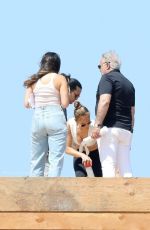 JENNIFER LOPEZ Checking Construction Site in Holmby Hills 07/17/2021
