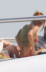 JENNIFER LOPEZ in Bikini and Ben Affleck at a Yacht in South of France 07/24/2021