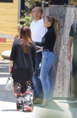 JENNIFER LOPEZ in Tights Denim Out in Los Angeles 07/10/2021