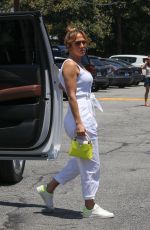 JENNIFER LOPEZ Out at Brentwood Country Mart 07/09/2021