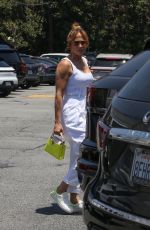 JENNIFER LOPEZ Out at Brentwood Country Mart 07/09/2021