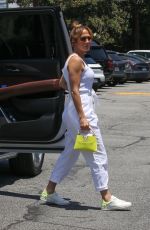 JENNIFER LOPEZ Out at Brentwood Country Mart 07/09/2021