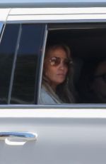 JENNIFER LOPEZ Out Driving in Los Angeles 07/07/2021