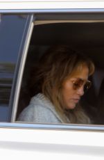 JENNIFER LOPEZ Out Driving in Los Angeles 07/07/2021