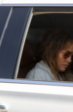 JENNIFER LOPEZ Out Driving in Los Angeles 07/07/2021