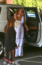 JENNIFER LOPEZ Out for Dinner in Beverly Hills 07/10/2021