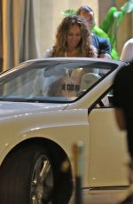 JENNIFER LOPEZ Out for Dinner in Hollywood 07/01/2021