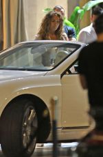 JENNIFER LOPEZ Out for Dinner in Hollywood 07/01/2021