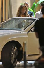 JENNIFER LOPEZ Out for Dinner in Hollywood 07/01/2021