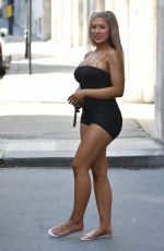 JESS and EVE GALE Heading to a Pool Party in Battersea 07/20/2021