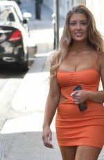 JESS and EVE GALE Heading to a Pool Party in Battersea 07/20/2021