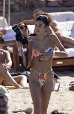 JESSICA AIDI in Bikini at a Beach in Ibiza 07/19/2021