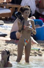 JESSICA AIDI in Bikini at a Beach in Ibiza 07/19/2021