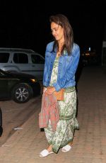 JESSICA ALBA Out for Dinner at Taverna Tony