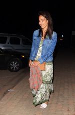 JESSICA ALBA Out for Dinner at Taverna Tony