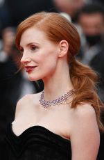 JESSICA CHASTAIN at Annette Screening and Opening Ceremony at 74th Cannes Film Festival 07/06/2021