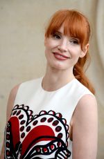 JESSICA CHASTAIN at Dior Fall/Winter 21/22 Fashion Show in Paris 07/05/2021