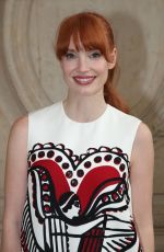 JESSICA CHASTAIN at Dior Fall/Winter 21/22 Fashion Show in Paris 07/05/2021