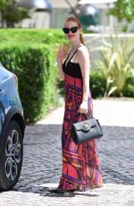 JESSICA CHASTAIN Out and About in Cannes 07/06/2021