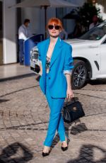 JESSICA CHASTAIN Out at 2021 Cannes Film Festival 07/09/2021