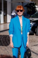 JESSICA CHASTAIN Out at 2021 Cannes Film Festival 07/09/2021