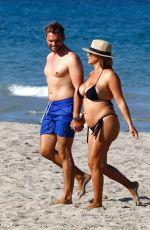 JESSICA PASZKA in Bikini at a Beach in Ibiza 07/02/2021