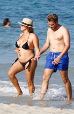 JESSICA PASZKA in Bikini at a Beach in Ibiza 07/02/2021