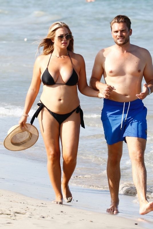 JESSICA PASZKA in Bikini at a Beach in Ibiza 07/02/2021