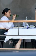 JESSIE J and Max Pham at Crossroads Kitchen in West Hollywood 07/13/2021
