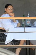 JESSIE J and Max Pham at Crossroads Kitchen in West Hollywood 07/13/2021