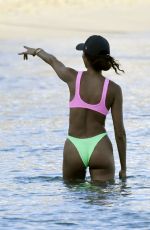 JOAN SMALLS in Bikini at a Beach in Mykonos 07/11/2021