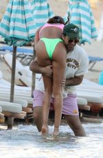 JOAN SMALLS in Bikini at a Beach in Mykonos 07/11/2021