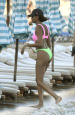 JOAN SMALLS in Bikini at a Beach in Mykonos 07/11/2021