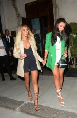 JOANNA CHIMONIDES and KADY MCDERMOTT at IT Restaurant in London 07/24/2021