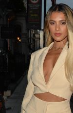 JOANNA CHIMONIDES at IT Restaurant in London 07/08/2021