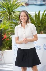 JODIE FOSTER at Photocall as She Receives an Honorary Palme D