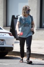 JODIE FOSTER Leaves a Nail Salon in Los Angeles 07/21/2021