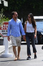 JORDANA BREWSTER and Mason Morfit Out in Brentwood 07/15/2021