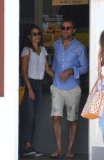 JORDANA BREWSTER and Mason Morfit Out in Brentwood 07/15/2021