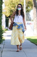 JORDANA BREWSTER Out and About in Beverly Hills 07/21/2021