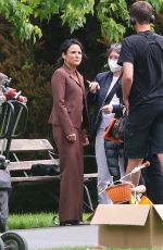 JULIA LOUIS-DREYFUS on the Set Filming Tuesday in London 07/05/2021