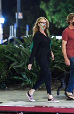 JULIA ROBERTS and Daniel Moder Out with Their Dog in Los Angeles 07/27/2021
