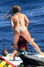 JULIANNE HOUGH in Bikini at a Boat on Amalfi Coast 07/05/2021